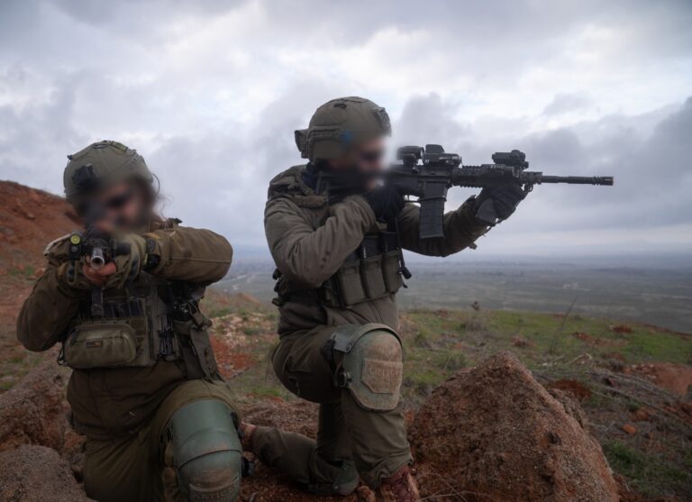 לראשונה: לוחמי חטיבת החשמונאים בפעילות מבצעית בסוריה