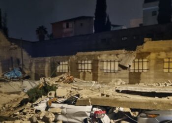 פגעי מזג האוויר: חומת היקב קרסה