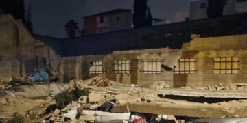 פגעי מזג האוויר: חומת היקב קרסה