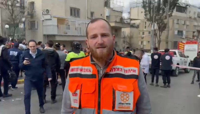 צפו: חובש איחוד הצלה מעדכן מהזירה