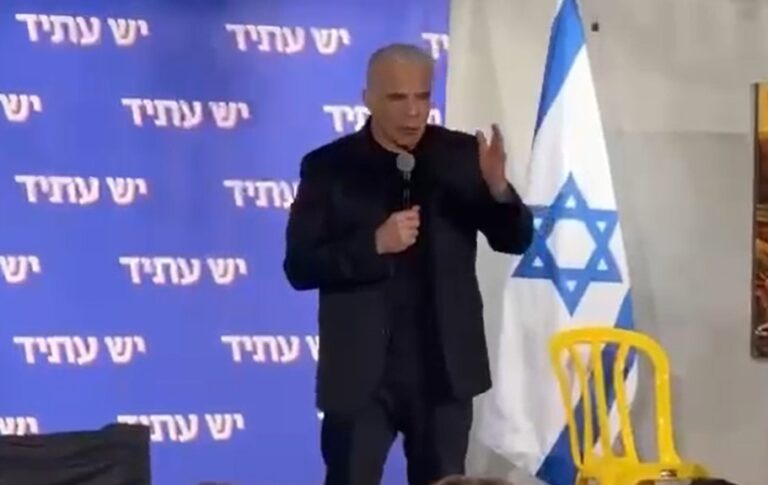 לפיד מתייחס להצעת אייזנקוט: "כמה שפחות לדבר - עובדים על זה".