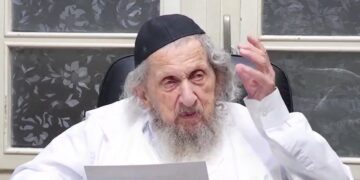 מרן הגר”ד לנדו: מי שיוצאים להפגנות הם מזיקים גדולים