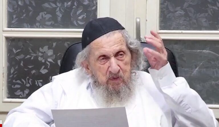 מרן הגר"ד לנדו: מי שיוצאים להפגנות הם מזיקים גדולים