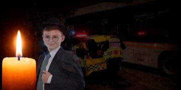 היום בצהרים הלווית הבחור יוסף אייזנטל ז”ל שנדרס למוות