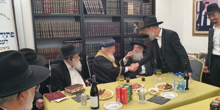 גדולי ישראל נטלו חלק בכינוס יסוד בית הדין בראשות הגרש”מ עמאר