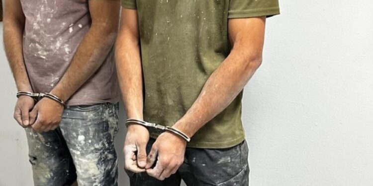 בני ברק: שני שב”חים נתפסו הלילה בעיר