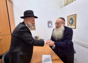 דרעי הגיע לזקן המועצת להתייעץ בנושאים שעל הפרק