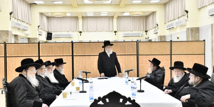 מועצת גדולי התורה של אגו”י מתכנסת בירושלים