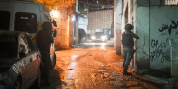 המשטרה פשטה על מחנה הפליטים שועפט במסגרת מבצע ‘מגן הבירה’