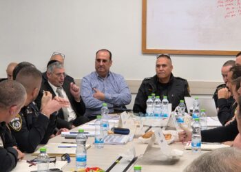 ישיבת היערכות המשטרה והמשרד לשירותי דת להילולת הבבא סאלי