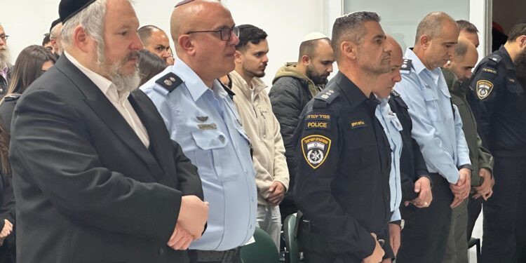 ראש העיר ביתר השתתף בטקס החלפת הפיקוד של המשטרה