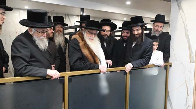 ביקור האדמו”ר מצאנז שליט”א בארה”ב