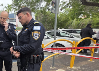 שוטר הוצת כשהגיע לטיפול בזירה בקריית מוצקין