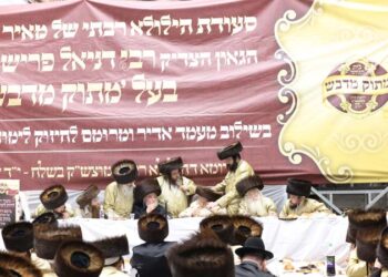 יומא דהילולא של הגה”ק המקובל בעל ‘מתוק מדבש’ זי”ע