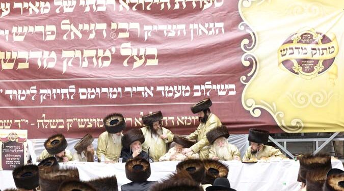 יומא דהילולא של הגה”ק המקובל בעל ‘מתוק מדבש’ זי”ע