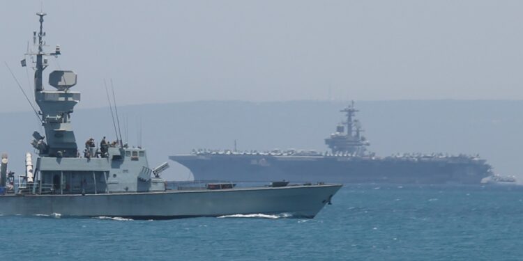 כך נראה בניין הכוח הצבאי של ארה”ב סביב איראן