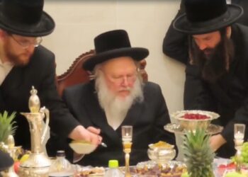 כ”ק האדמו”ר מקאמרנא שליט”א בטיש טו’ בשבט