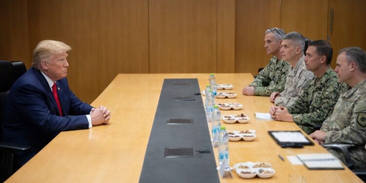 מדברים שלום, נערכים למלחמה הנשיא תודרך על היערכות הצבא