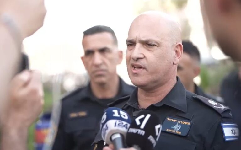 צפו: מפקד מחוז ת"א מספר על השתלשלות העניינים