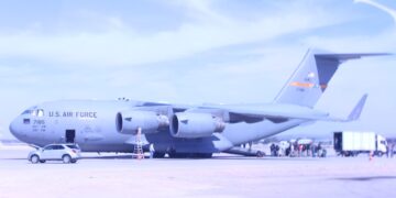 מטוסים צבאיים אמריקאיים נחתו היום בישראל