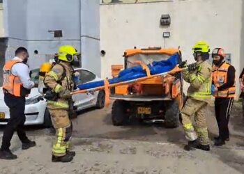 צפת: איחוד הצלה והעירייה בתרגיל שדימה רעידת אדמה