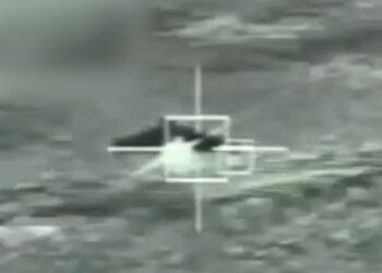 תיעוד ראשון: חיל האוויר מיירט כטב”מ ששוגר מאיראן