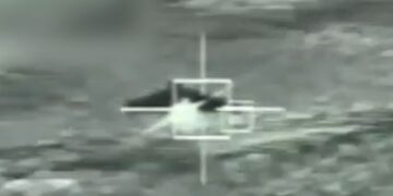 תיעוד ראשון: חיל האוויר מיירט כטב”מ ששוגר מאיראן