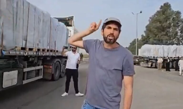 צפו: בלתי נתפס! הסיוע לעזה מועבר בכמויות מישראל