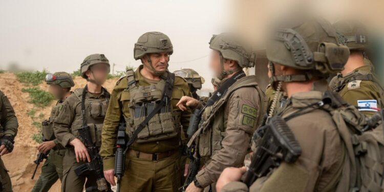 הרמטכ”ל בעזה: לא מוותרים רוצים פירוז מלא של עזה ופירוק חמאס מנשקו