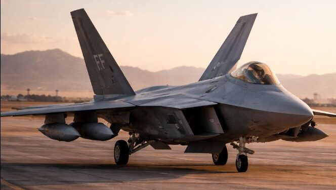 12 מטוסי F-22 אמריקאיים נחתו היום בישראל