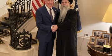 בלגיה: השגריר האמריקאי נפגש עם אב”ד האג