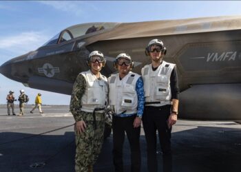 ויטקופף על נושאת המטוסים: כך מרתיעים את אוייבנו ומראים מוכנות ונחישות