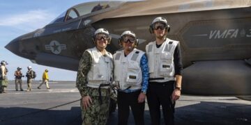 ויטקופף על נושאת המטוסים: כך מרתיעים את אוייבנו ומראים מוכנות ונחישות