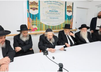 מרן הגר”ד לנדו: מי ששותף לפשע הצרת לומדי התורה – שיידע שיש דין ויש דיין