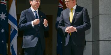 הנשיא הרצוג נפגש עם ראש משלת אוסטרליה