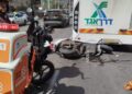 בני ברק: רוכב אופנוע כבן 70 נפצע בינוני בתאונה