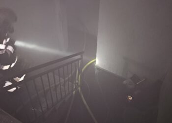 מודיעין עילית: שריפה פרצה בישיבת קרלין – לוחמי האש השיגו שליטה 