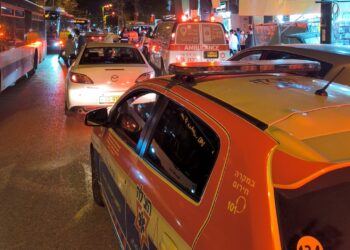 בני ברק: רוכב קורקינט חשמלי נפצע בתאונה במצב בינוני