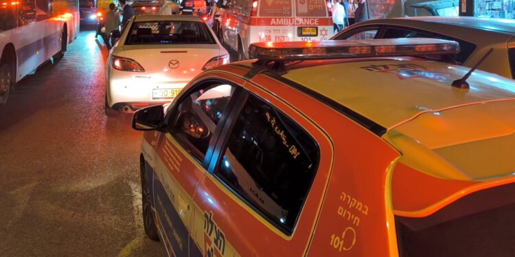 בני ברק: רוכב קורקינט חשמלי נפצע בתאונה במצב בינוני