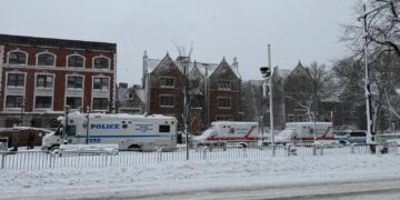 צפו: ניו יורק נצבעה בלבן והעיר שקטה