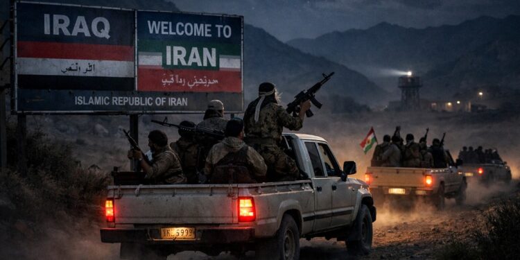דיווח: כורדים החלו בפלישה ותקיפה קרקעית באיראן
