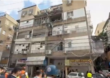 פצוע בינוני מפגיעת רסיס במטח האחרון בבני ברק