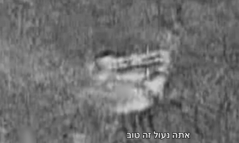 צפו: תקיפת משגר טילים שמכוון לעבר ישראל