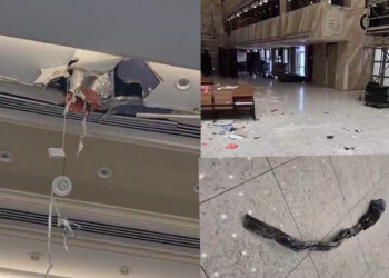 צפו: במרכז הקלויז של באיאן חדרו שברי טיל