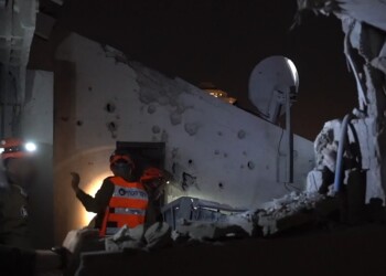 בני הזוג נהרגו מטרים בודדים מהכניסה לממ”ד