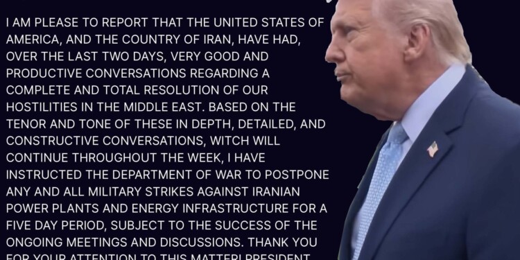 טראמפ בהודעה דרמטית: מנהלים שיחות טובות עם איראן
