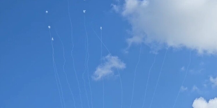 מטח כבד מלבנון לאזור הקריות ונהריה