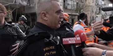 סגן מפקד המחוז בזירה בבני ברק