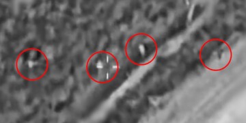 צפו: כך חוסלו חיילים ממערך הכטב”מים האיראני