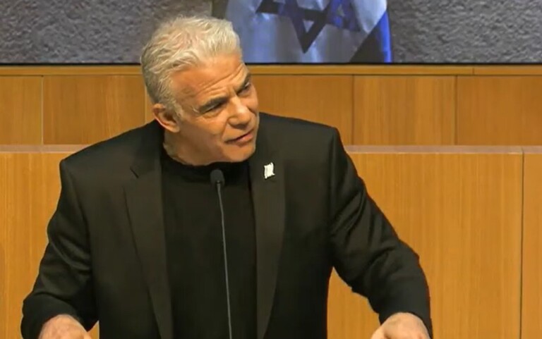 לפיד: לא רציתי אבל לא השארתם ברירה